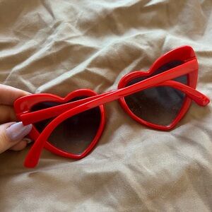 Heart sunglasses